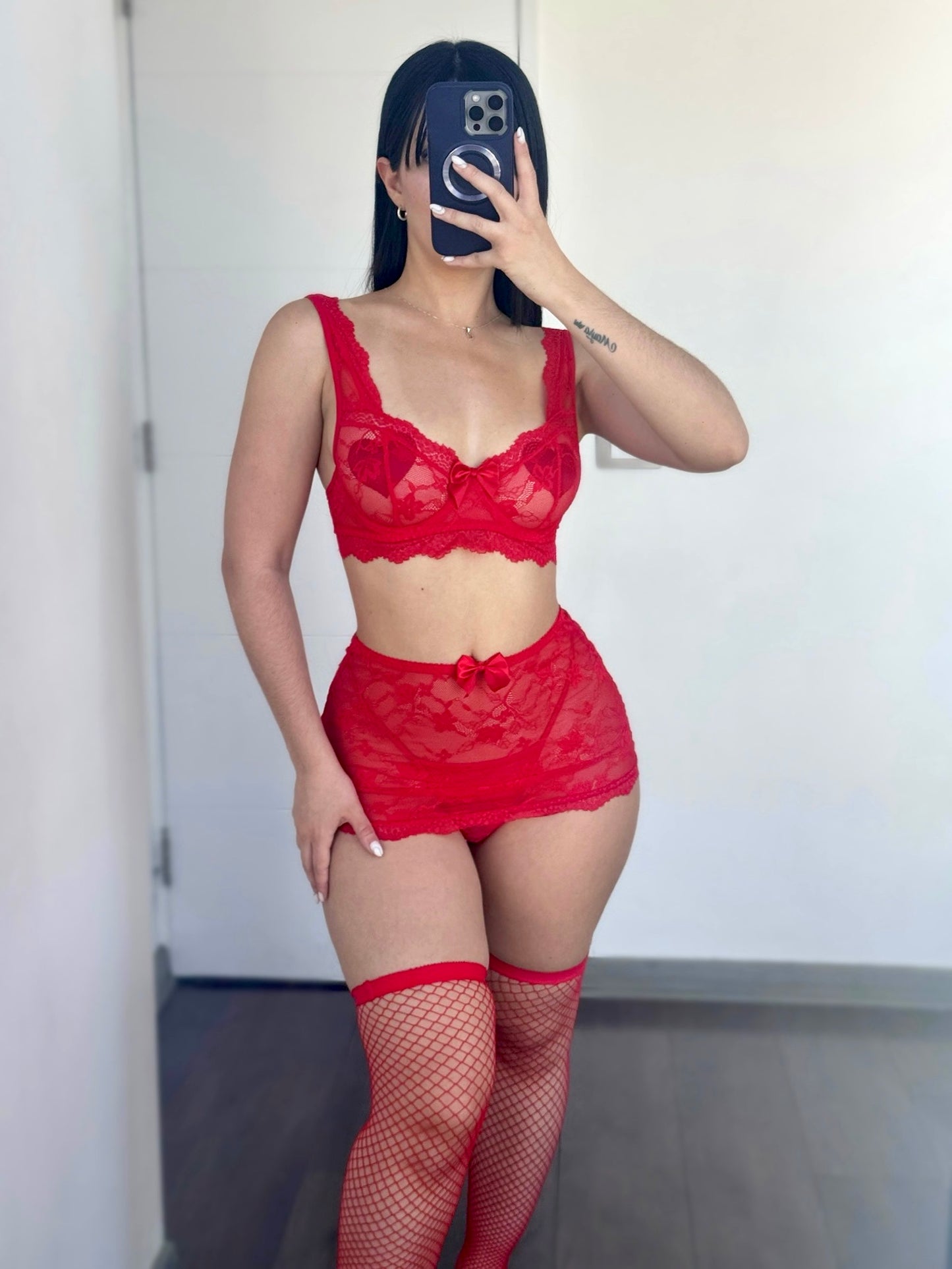 Set encaje Cherryland