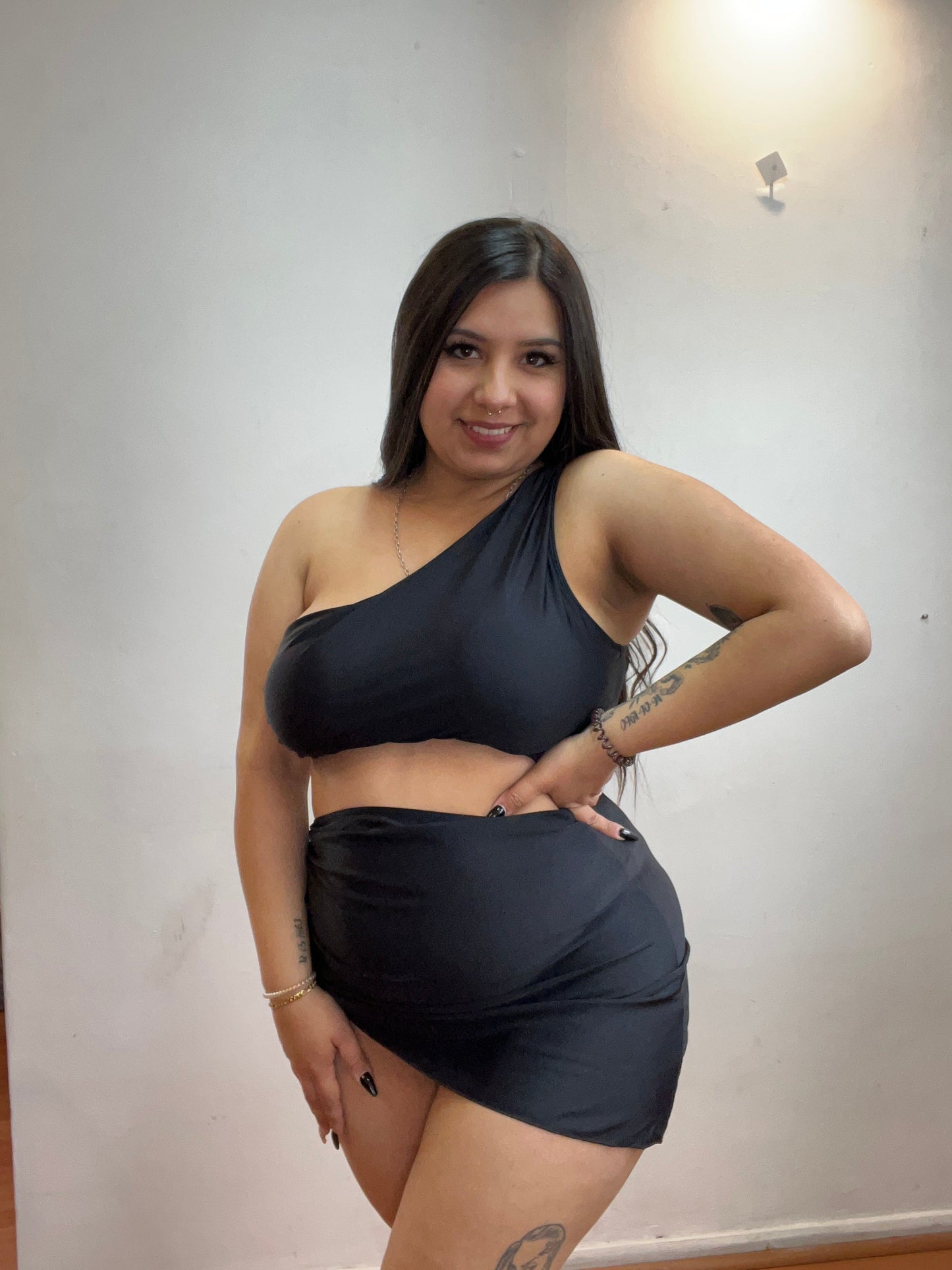 Traje de baño con mini falda Nosara