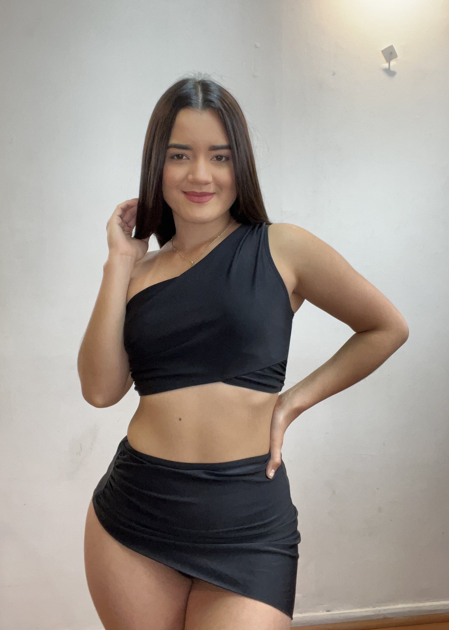 Traje de baño con mini falda Nosara