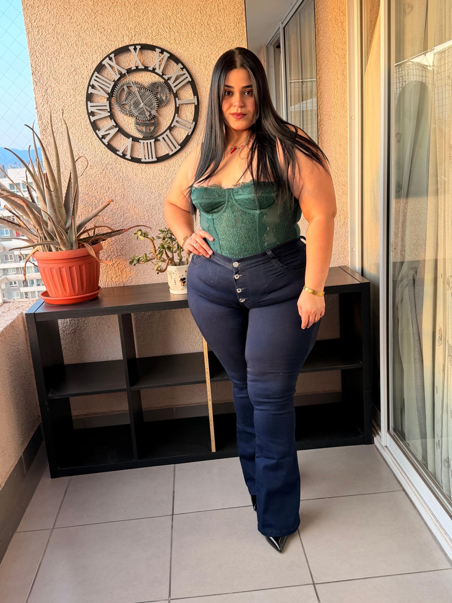 Jeans botones azul Tailandia