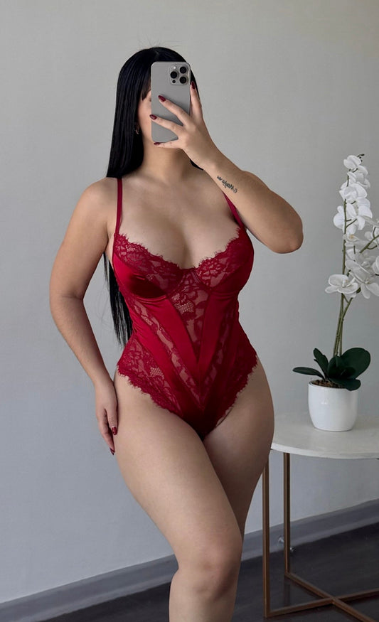 Body lencería encaje Piaci