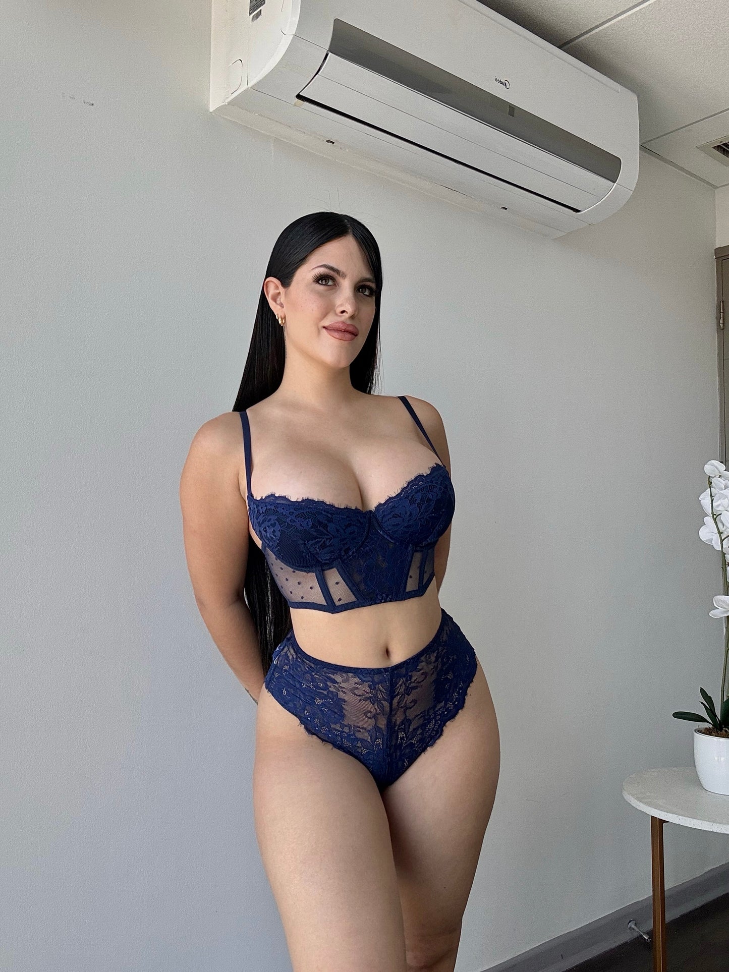 Conjunto lencería tiro alto Palmira