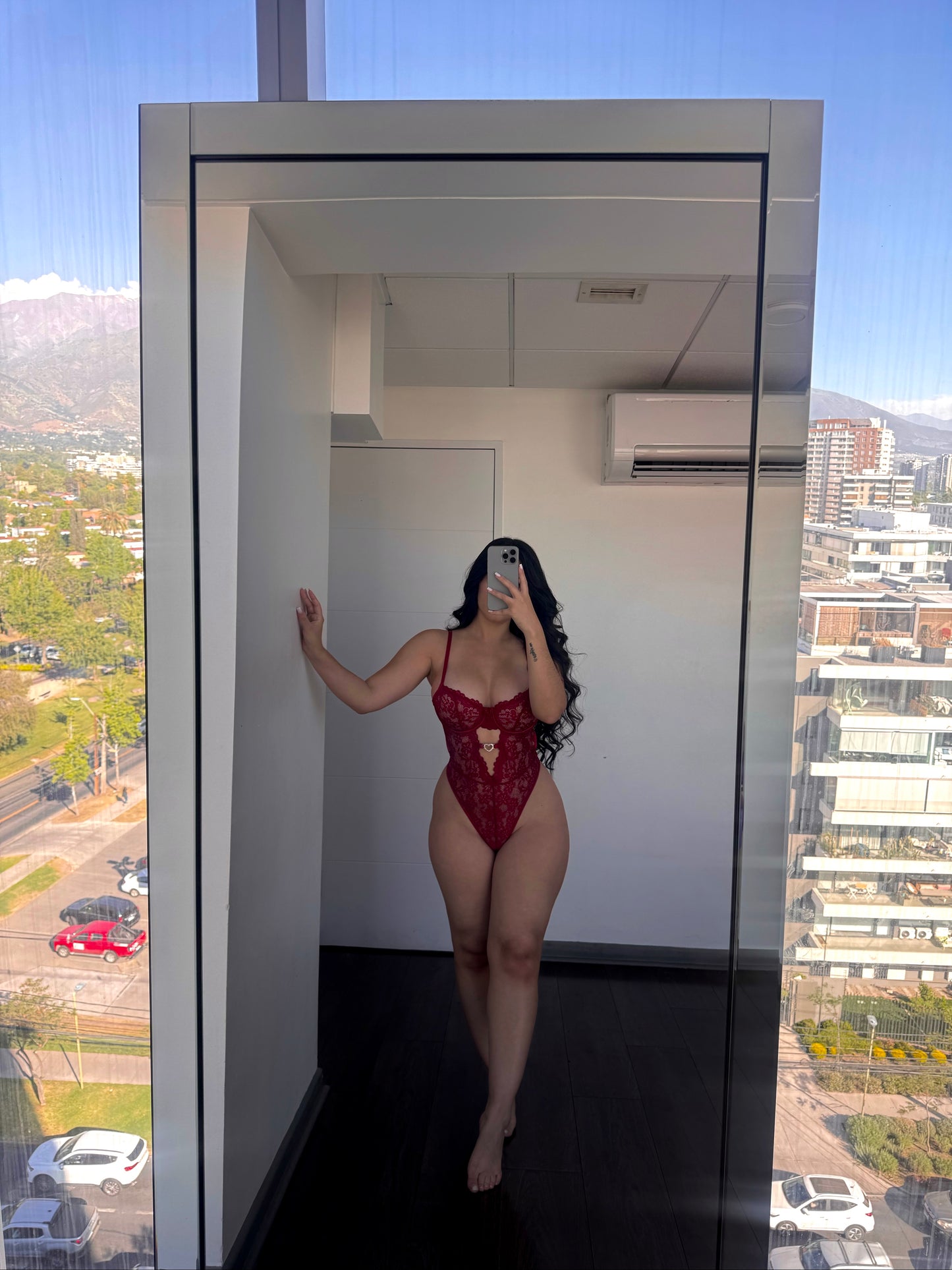 Body lencería con falda Bello
