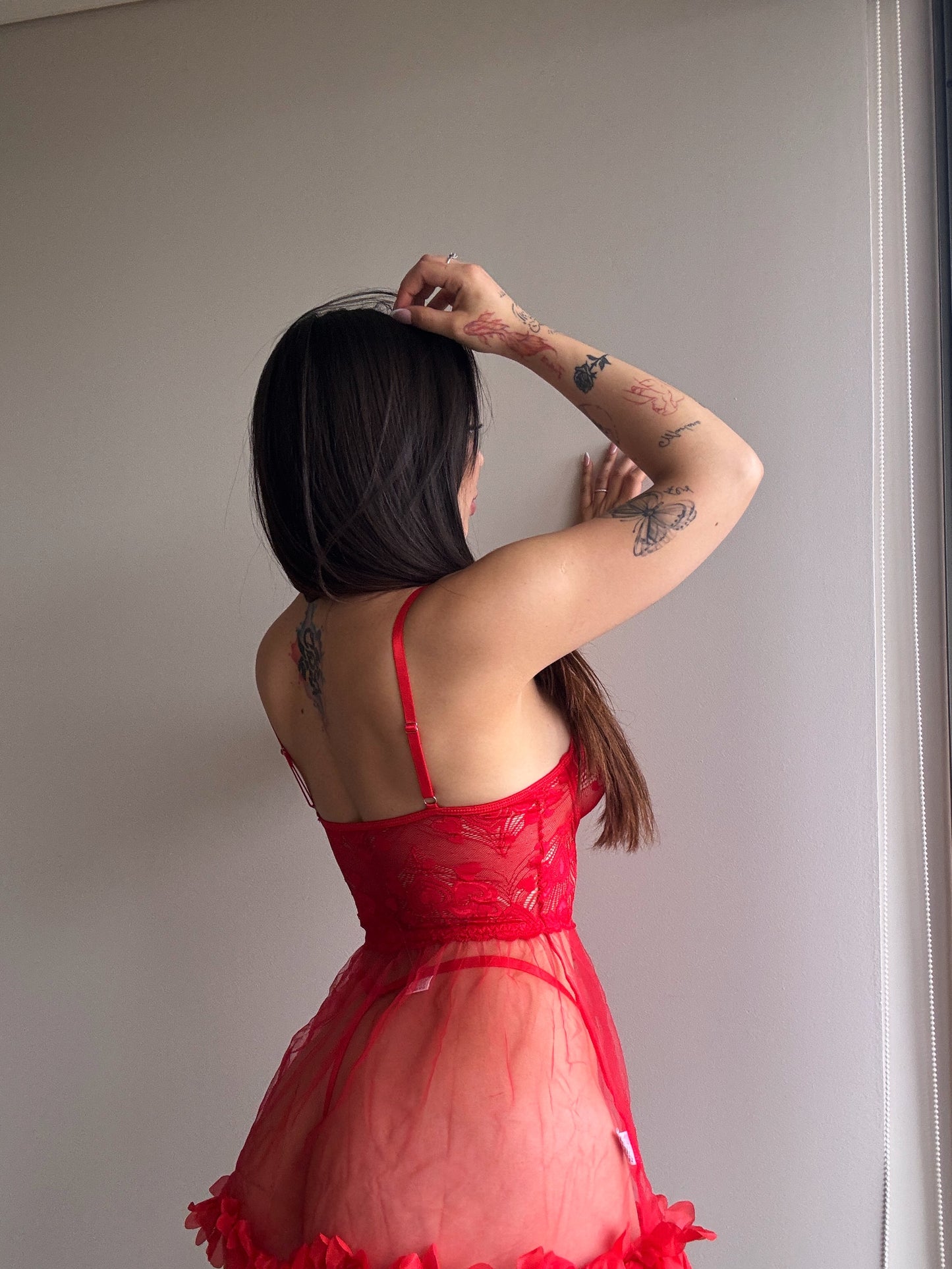 PREVENTA Babydoll Velvet ( demora 2 a 3 semanas)