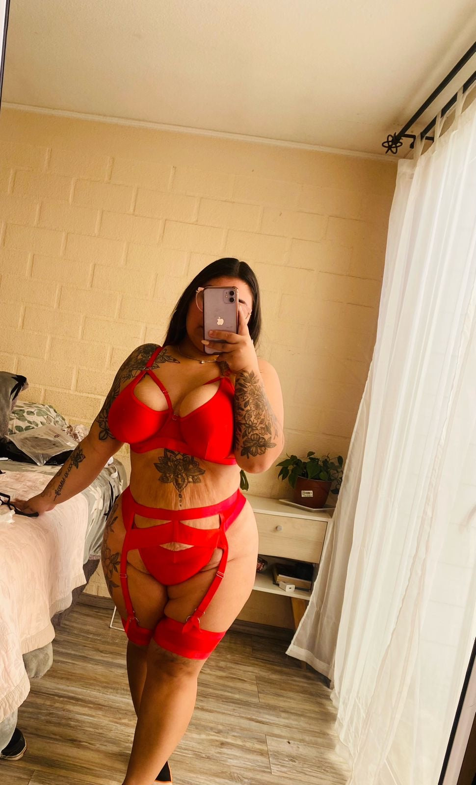 Conjunto lenceria Abrázame