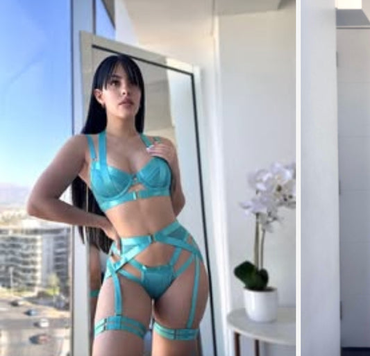 Conjunto lencería Piamonte calipso