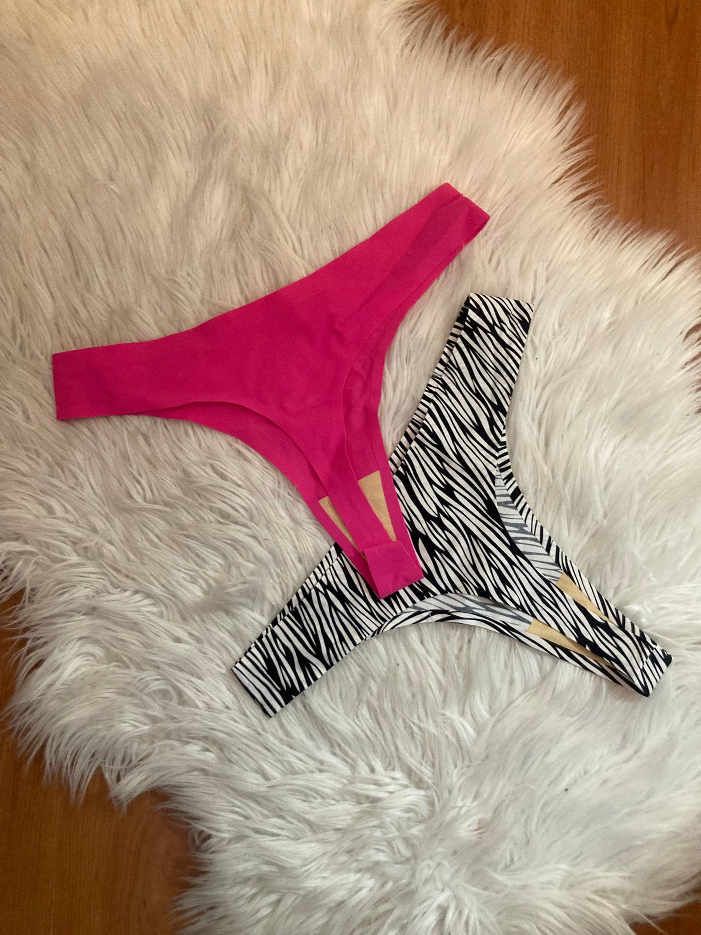 Pack x2 colales cebra/fucsia