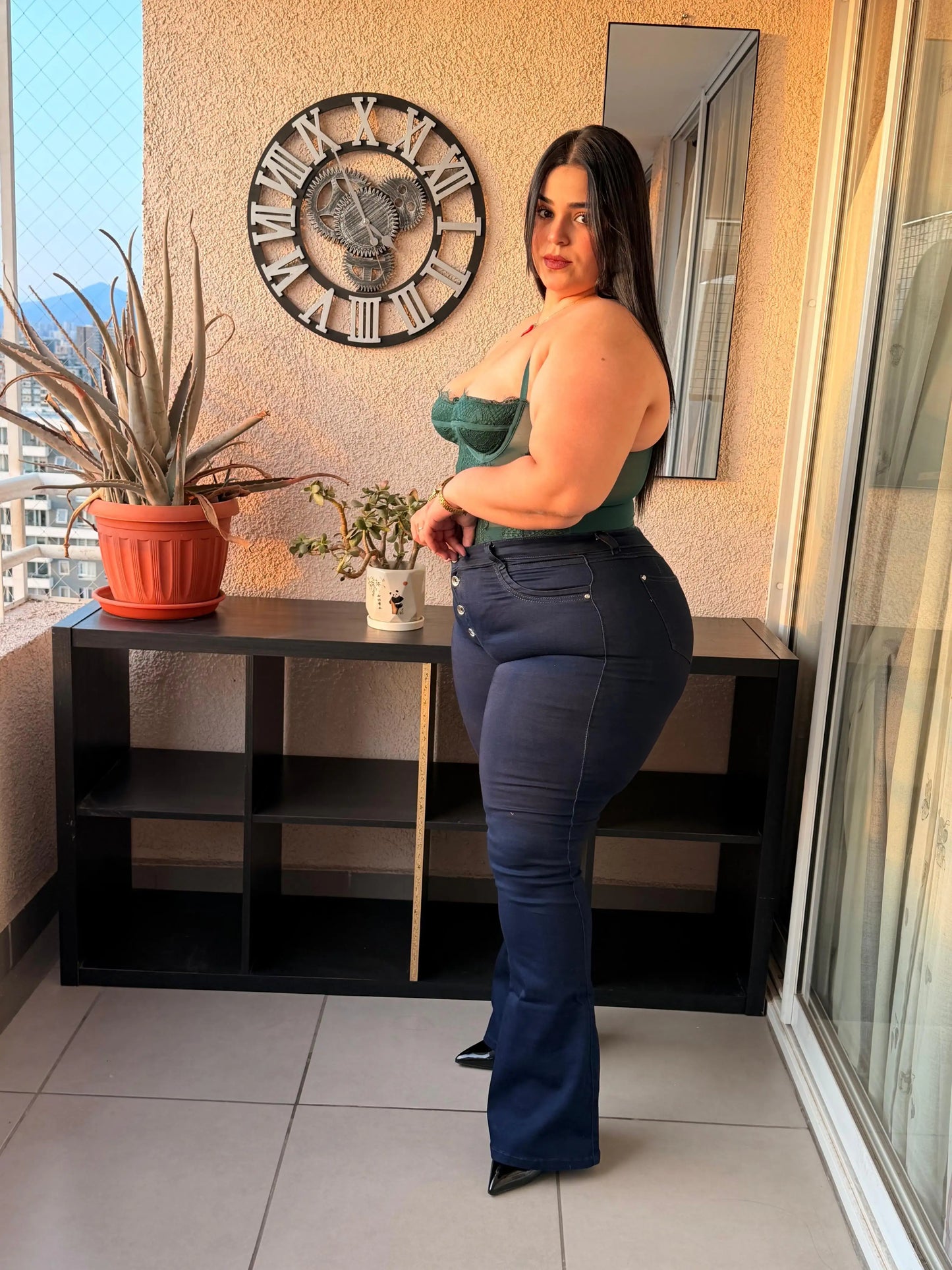 Jeans botones azul Tailandia