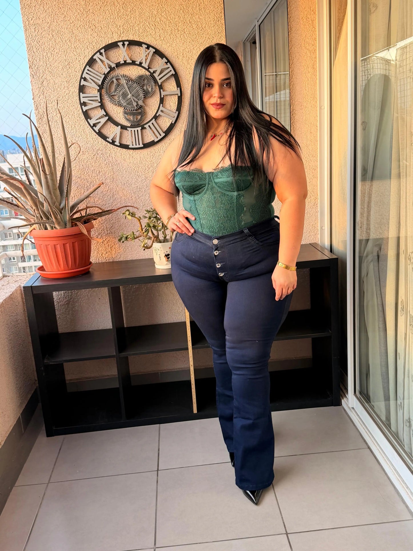 Jeans botones azul Tailandia
