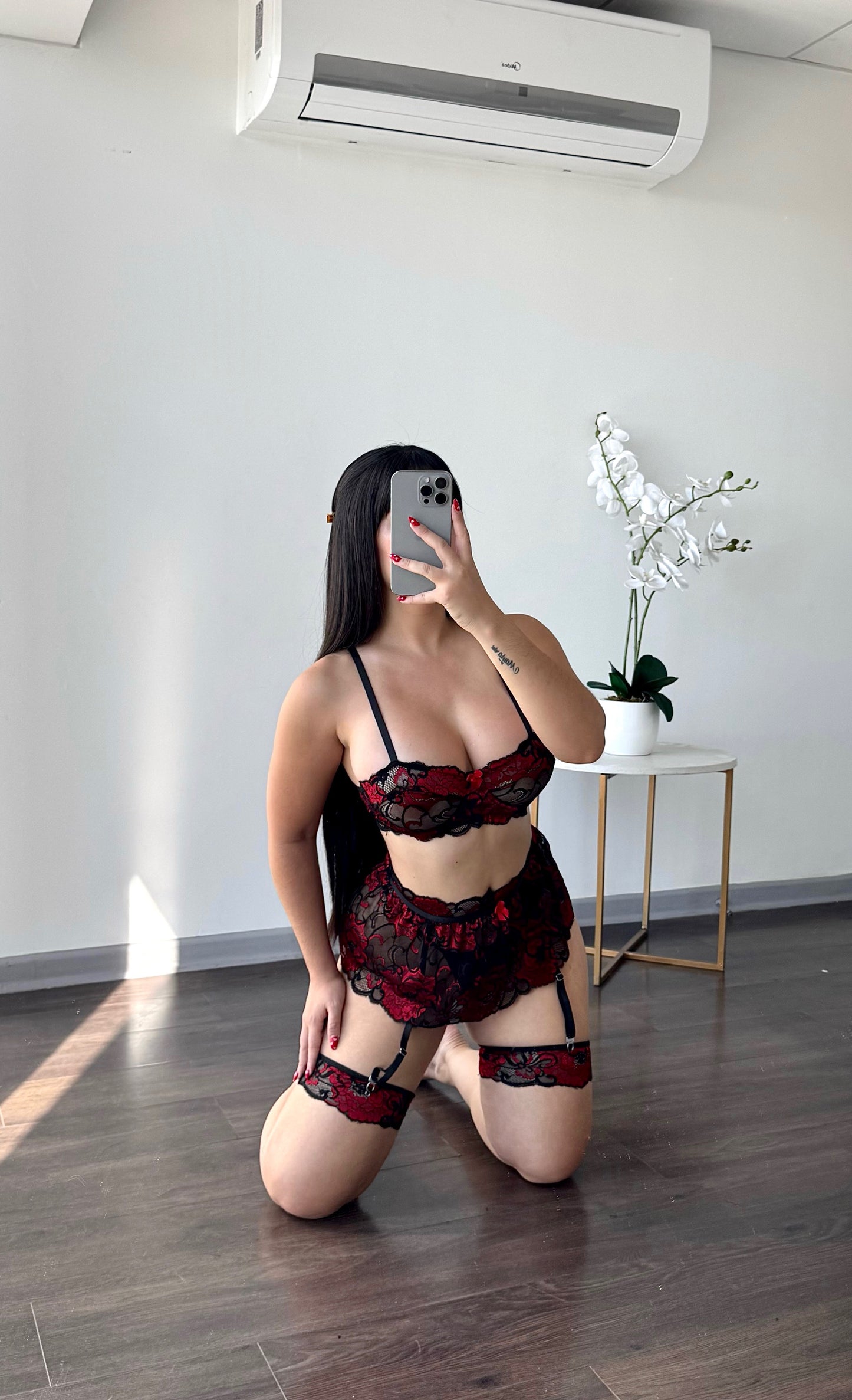 Preventa Conjunto lenceria encaje Raggazo (2 a 3 semanas)