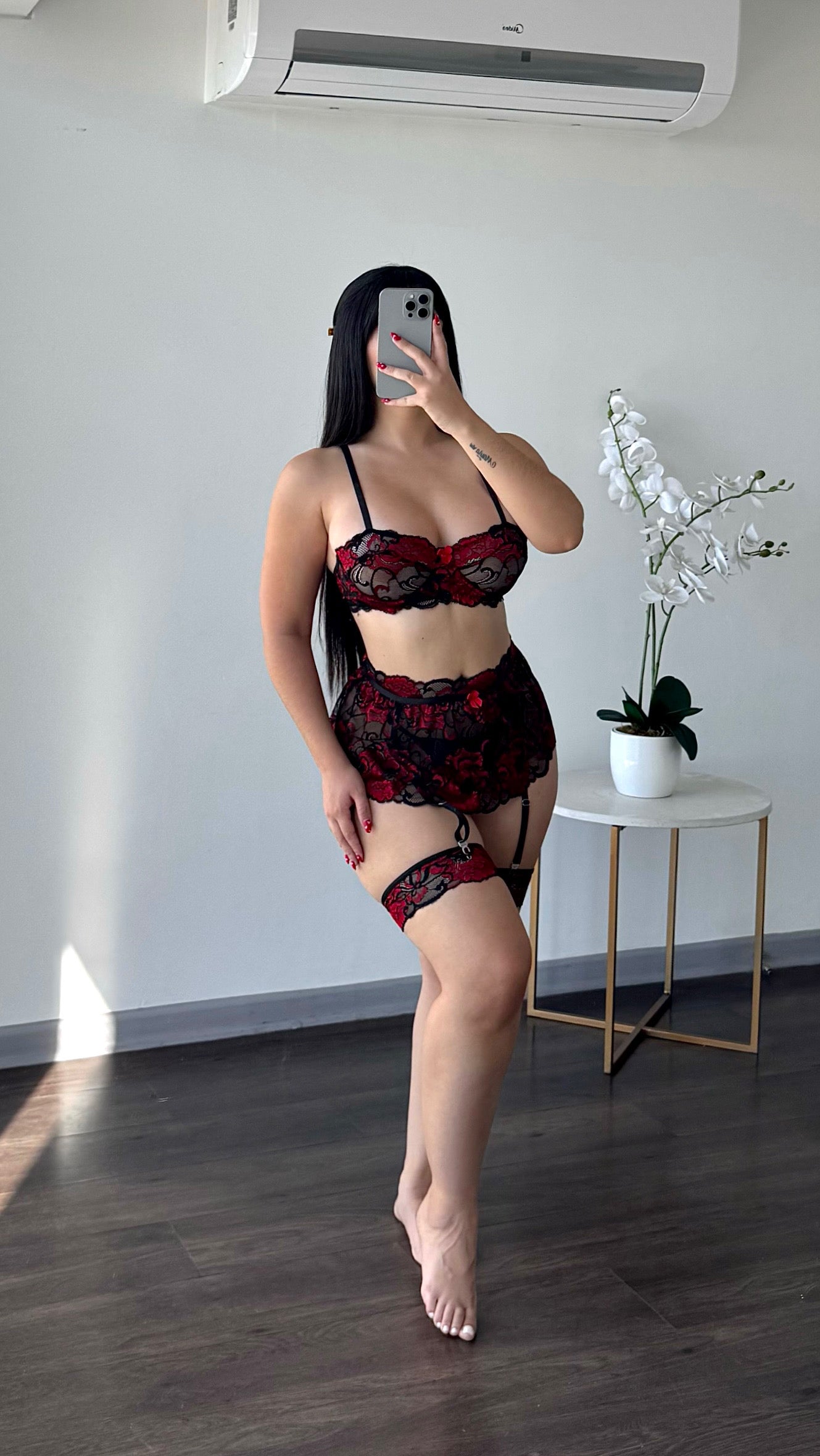 Preventa Conjunto lenceria encaje Raggazo (2 a 3 semanas)