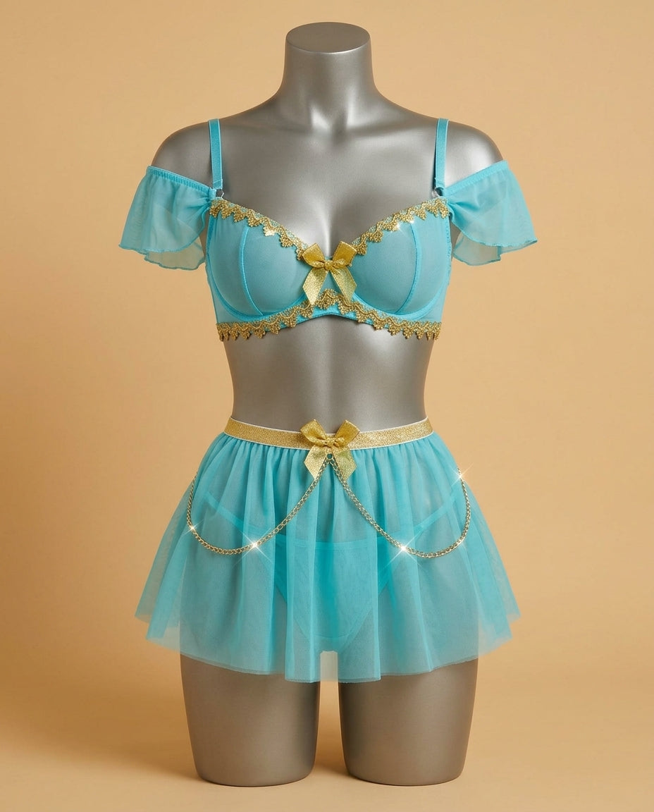 Conjunto de lencería romántica Agrabah